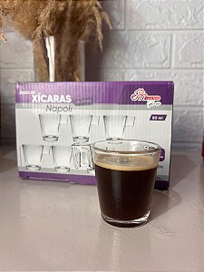 Jogo de Xicará Napoli C/6 Unidades 80ml