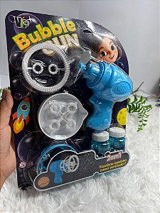 Máquina de Bolhas de Sabão - Bubble Gun