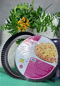 Forma De Torta Antiaderente - C/ Fundo Removível