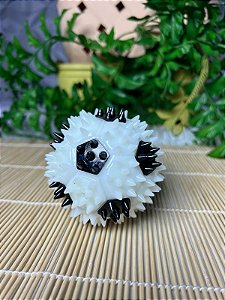 Brinquedo Pet Bolinha De Futebol Espinhos Sonora