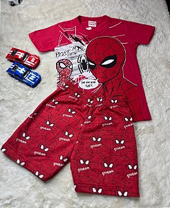 Conjuntinho Just Kids Meninos - Homem Aranha