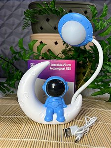 Luminária AstroMoon 23cm C/ Usb