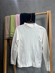 Blusa Canelada Fashion Mix