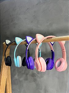 Fone HeadPhone Cute Cat