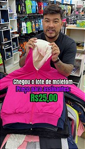 Moletom Exclusivo Lote Rollu (Modelo Sortidos)