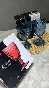 Jogo de Taças de Água Bico de Abacaxi 325ml – Conjunto 2 Unidades