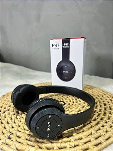 Fone HeadPhone Black P47