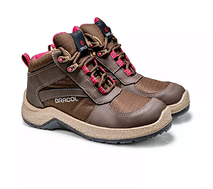 BOTA DE SEGURANÇA JADE COM BICO PVC LINHA ELLA BRACOL - CA 42307