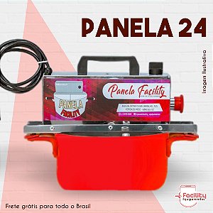 Função Doces 24cm Vermelha Panela Mexedeira Facilit