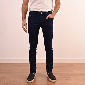 Calça Jeans Slim Dark Blue Masculina