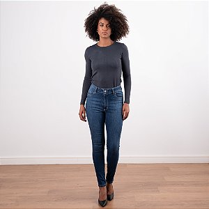 Calça Skinny Jeans Básica Feminina
