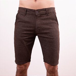 Bermuda Alfaiataria Rustic Masculina