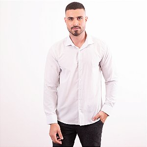 Camisa Confort Manga Longa Passa Fácil Masculina
