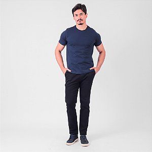 Camiseta Essencial Em Cotton Masculina