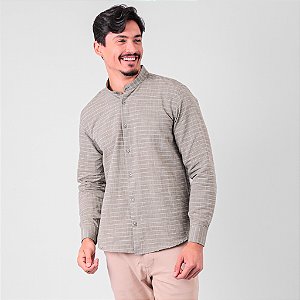 Camisa Manga Longa Algodão Premium Fine Masculina
