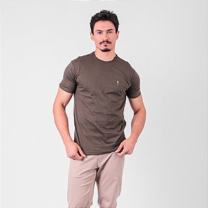 Camiseta Essencial Algodão Premium Masculina