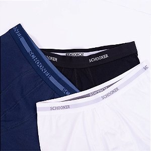 Cueca Box Comfort em Algodão e Elastano