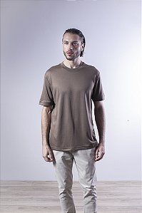 Camiseta Masculina Ampla Decote Redondo