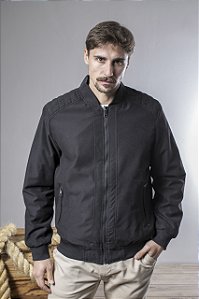 Jaqueta Bomber Dupla Face Masculina com Bolsos