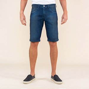 Bermuda Masculina Slim Jeans