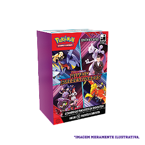 Pokémon (TCG) Escarlate E Violeta 10: Rivais Predestinados - Combo de Pacotes de Booster (mini-box)
