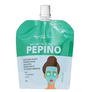 Máscara Facial Peel Off Pepino - Max Love
