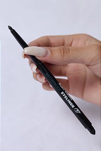 Lápis de Olho Retrátil + Esfumador A prova d´Água - RK