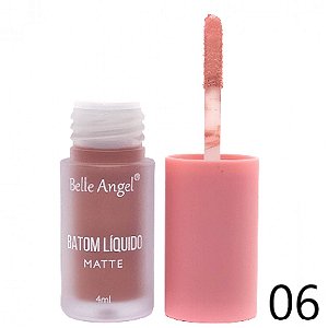 Batom Matte Líquido Belle Angel - Cor 6