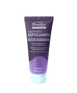 Sabonete Facial Esfoliante Extrato de Lavanda - Face Beautiful
