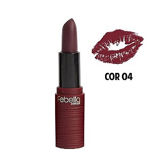 Batom Lip Matte Cors Febella - Cor 4