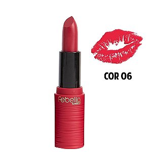 Batom Lip Matte Cors Febella - Cor 6