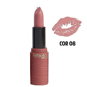 Batom Lip Matte Cors Febella - Cor 8