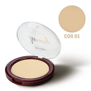 Pó Compacto Ultrafino Luxury Cor 1 - Face Beautiful