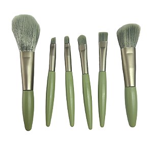 Kit de Mini Pincéis Com 6 Peças - Lilás