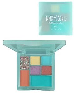 Paleta de Sombras Baby Girl Cor Verde - Jasmyne