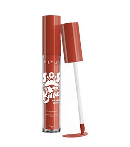 Gloss Labial SOS Bocão Colors Vermelho - Vivai