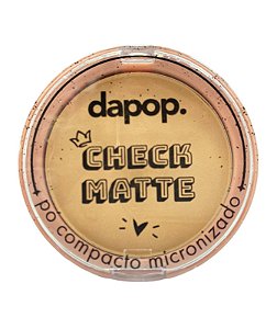 Pó Compacto Micronizado Check Matte COR 02 - DAPOP