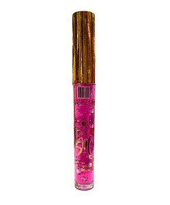 Lip Oil Raios de Sol Brilho intenso hidratante ROSA - Mia Make