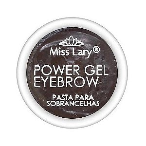 Power Gel Pasta Para Sobrancelhas Escuro - Miss Lary