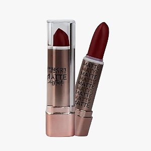 Batom Matte Lipstick Cor 6 - Pink 21