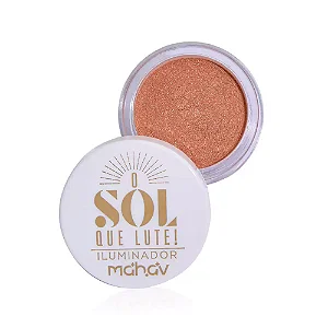 Iluminador Solto O Sol Que Lute Mahav - Cor Bronze
