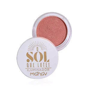 Iluminador Solto O Sol Que Lute Mahav - Cor Coral