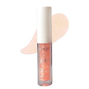 Top Coat Labial Glow com Ácido Hialurônico Miss Rôse - Cor 02