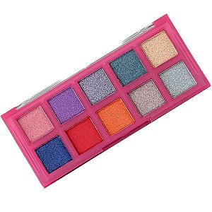 Paleta de Sombras Coleção Cristais Cor B - Jasmyne