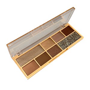 Paleta de Sombras 8 Cores Cor 01 - Sarah's Beauty