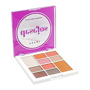 Paleta de Sombras Mattes e Brilhantes Desejos Cor A - Vivai