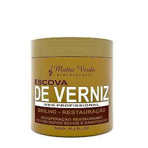 Máscara de Hidratação Escova de Verniz 500ML - Matto Verde