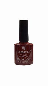 Esmalte em Gel Cor de Batom Caixa Vermelha Dafu - Cor V019