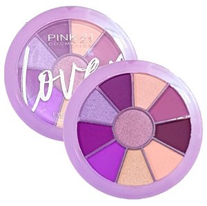 Paleta de Sombras Lover Pink 21 - Cor 4