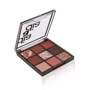 Paleta de Sombras 9 Cores Dia a Dia Cor 2 - Mahav